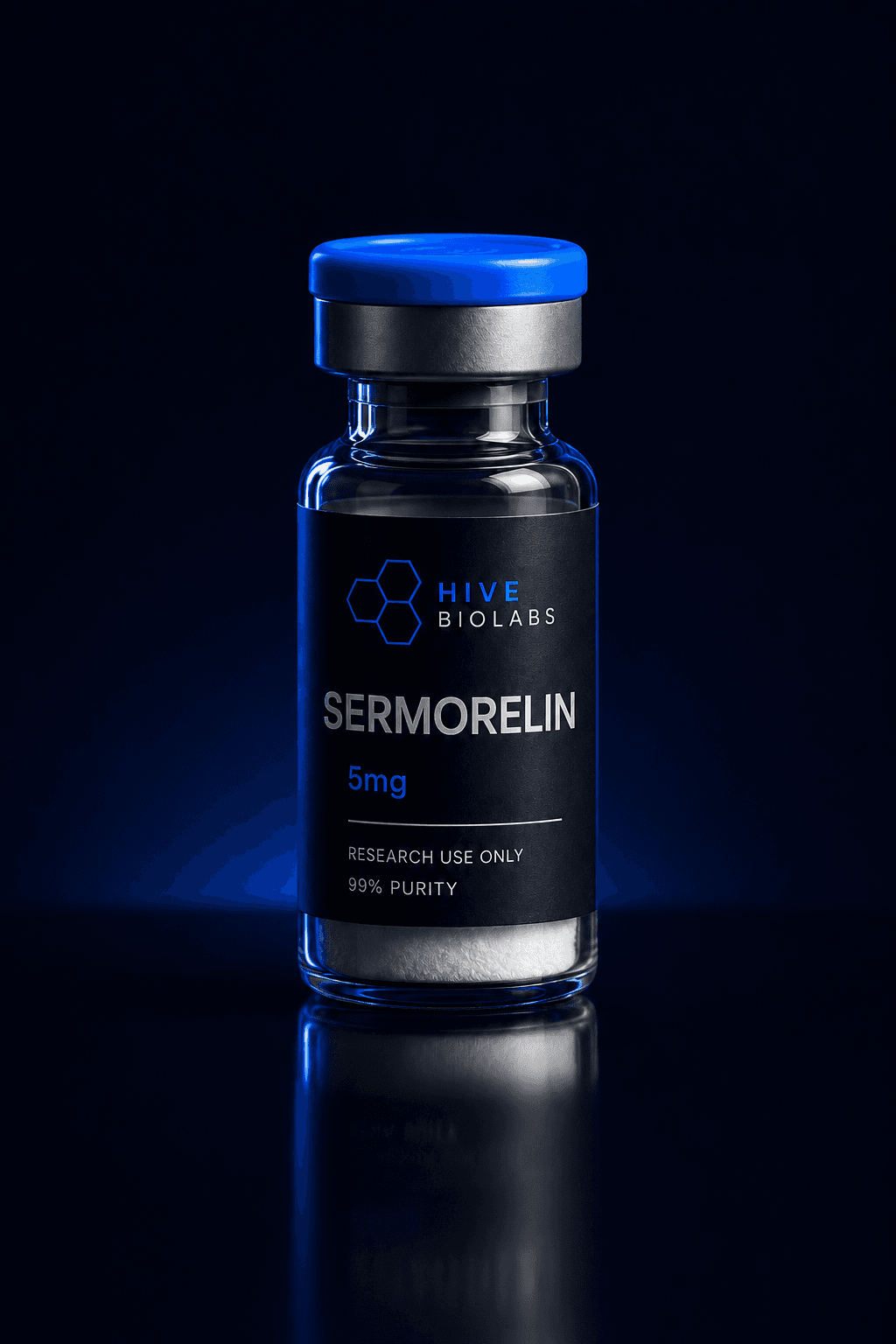 Sermorelin 5 mg research vial