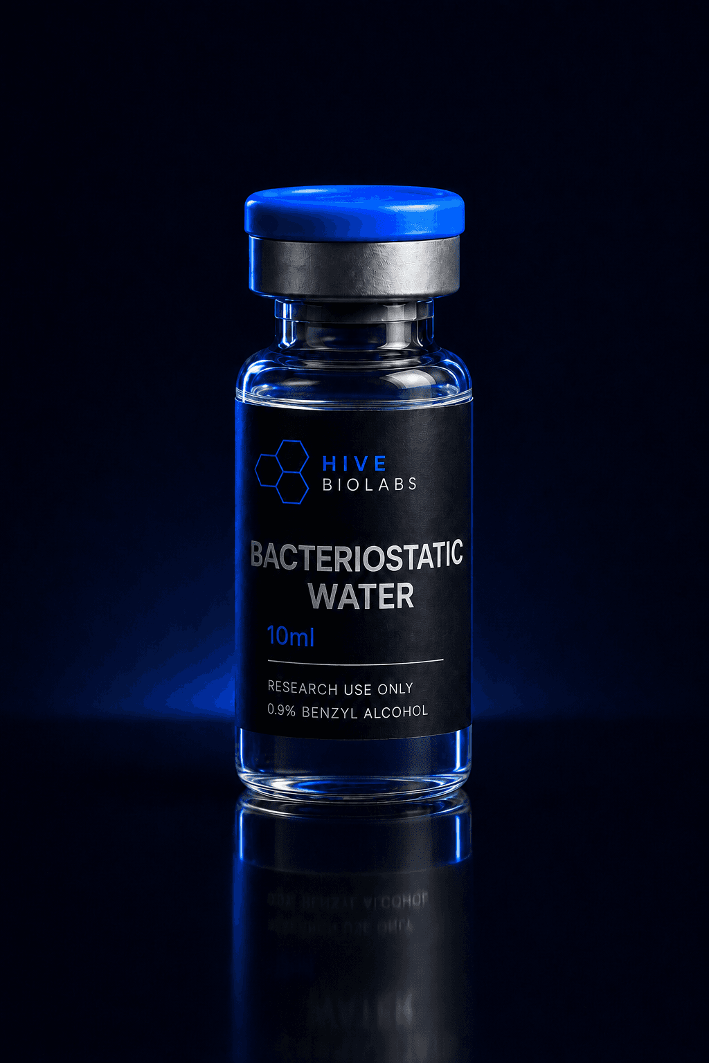 Bacteriostatic Water 10 mL research vial