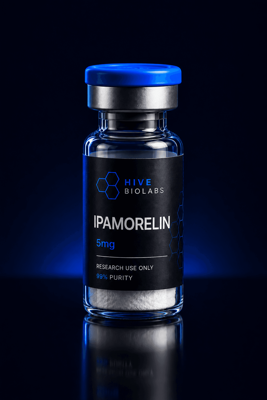 Ipamorelin 5 mg research vial